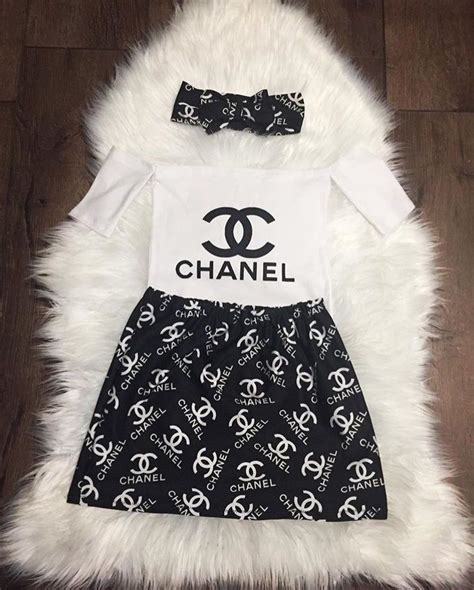 chanel inspired children's clothes|Designer CHANEL Kids .